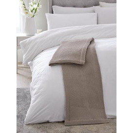 Everyday Collection Waffle Throw - Natural, Natural