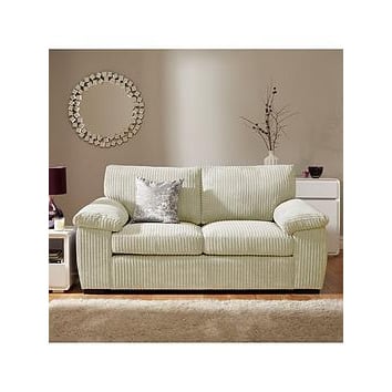 Very Home Amalfi Standard 2 Seater Fabric Sofa - Silver - Fsc&Reg Certified