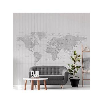Art For The Home World Map Wall Mural