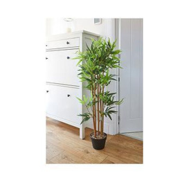 Faux D??Cor By Smart Garden Products Artificial Bamboo Plant In Pot