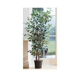 Faux D??Cor By Smart Garden Products Weeping Fig Artificial Plant In Pot