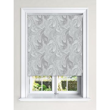 Very Home Grey Marble Printed Blackout Roller Blind