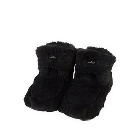 Warmies&Reg Fully Heatable Luxury Boots Scented With French Lavender- Charcoal Grey