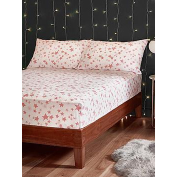 Silentnight Stars Brushed Cotton Fitted Sheet