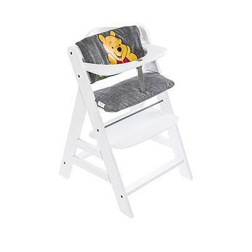 Hauck Disney Baby Winnie the Pooh Alpha+ Highchair- White/Grey   , One Colour