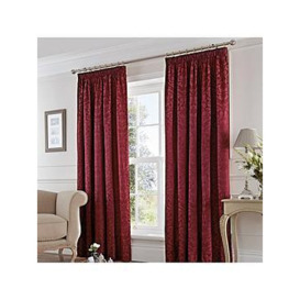 Dreams & Drapes Woven Eastbourne Pencil Pleat Lined Curtains