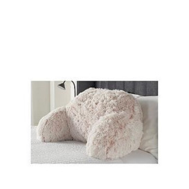 Very Home Long Hair Cuddle Cushion - Pale Pink