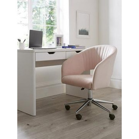 Very Home Solar Fabric Office Chair - Pink - Fsc&Reg Certified