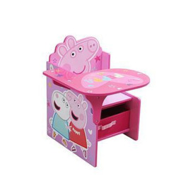 Peppa Pig Chair Desk With Storage Bin