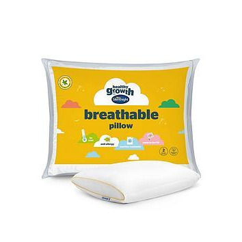 Silentnight Healthy Growth Breathable Pillow - White