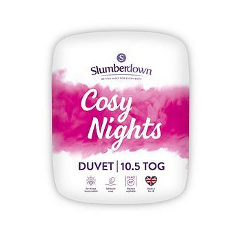 Slumberdown Cosy Nights 10.5 Tog Db - White