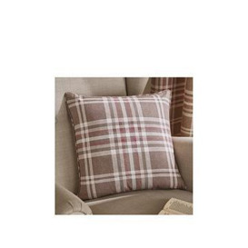 Catherine Lansfield Tweed Woven Check Cushion
