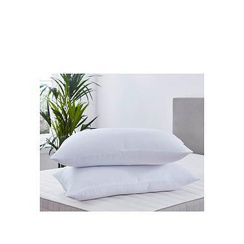 Martex Microfresh Seersucker Pillow Pair - White