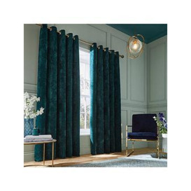 Hyperion Selene Weighted Thermal Eyelet Curtains