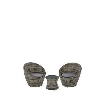 Hamilton 3-Piece Table And Chair Egg Set