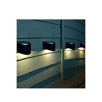 Streetwize Urbane Solar Fence Lights (Pack Of 4)