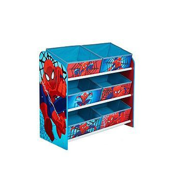 Marvel Spider-Man Kids Bedroom Toy Storage Unit