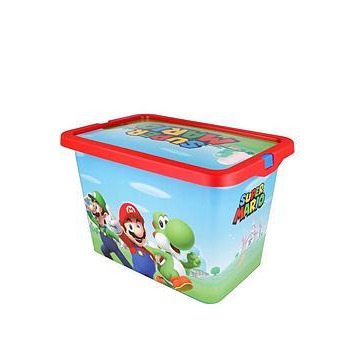 Mario Super Mario Storage Click Box - 7l, Multi