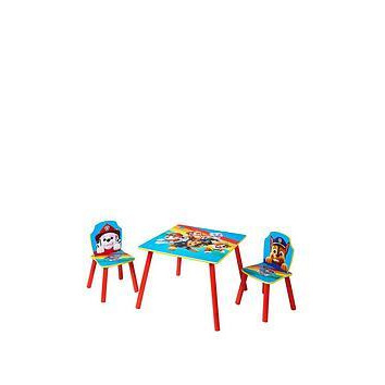 Paw Patrol Kids Table and 2 Chairs Set, Multi