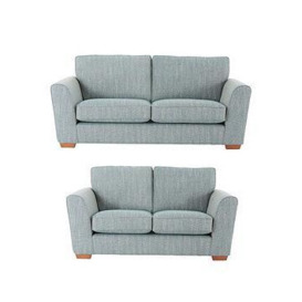 Very Home Jackson 3 Seater + 2 Seater Tweed Sofa Set (Buy And Save!)