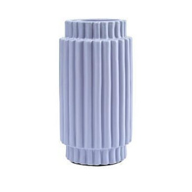 Very Home Sophie Ribbed Vase In Lilac