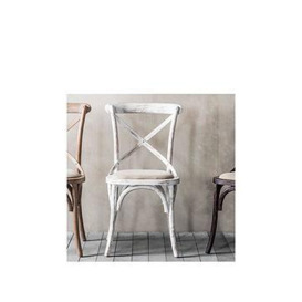 Gallery Pair Of Pinsons Dining Chairs - White