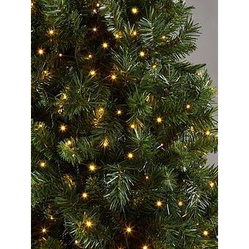 Festive Set Of 500 Multifunction Warm White Sparkle Indoor/Outdoor Christmas Tree Lights