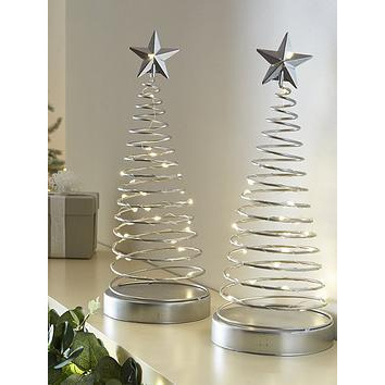 Three Kings 2 Pack Spiralite Christmas Tree Room Lights