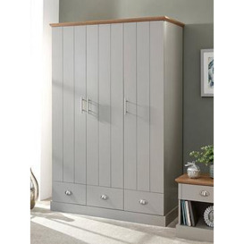 Gfw Kendal 3 Door, 3 Drawer Wardrobe