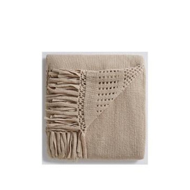 Very Home Elba Throw - Natural