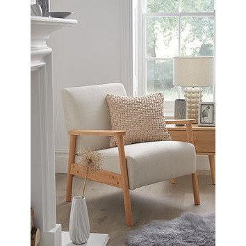 Very Home Ethan Accent Armchair - Natural - Fsc&Reg Certified