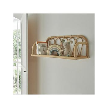 CuddleCo Aria Shelf - Rattan, One Colour