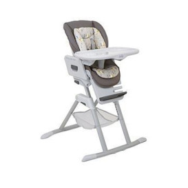 Joie Mimzy Spin 3 in 1 Highchair- Geometric Mountains, Grey