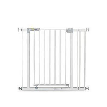 Hauck Open N Stop Safety Gate + 9cm Extension - White, White