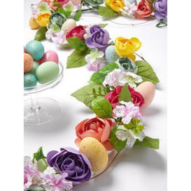 Very Home Coloured Spring Egg Garland (6Ft)