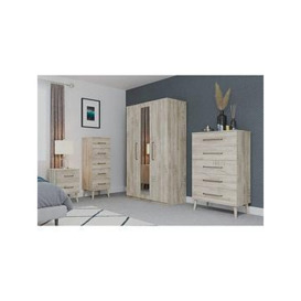 One Call Tuscany Ready Assembled Wide 3 + 3 Drawer Chest