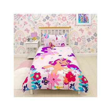 My Little Pony Flowers Single Duvet Cover Set - Multi, Multi
