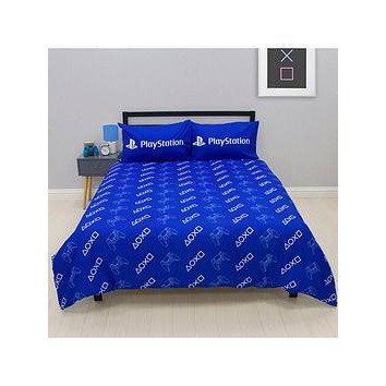 Playstation Player One Duvet Cover Set - Multi, Multi, Size Double