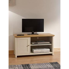 Gfw Lancaster 1 Door Small Tv Cabinet - Fits Up To 43 Inch Tv) - Cream