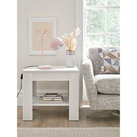 Everyday Panama Side Table - White Oak - Fsc&Reg Certified