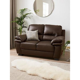 Verona Leather 2 Seater Sofa - Fsc&Reg Certified