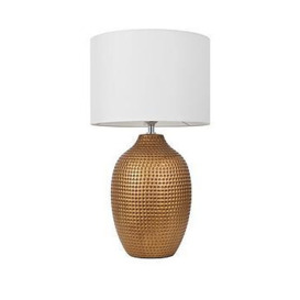 Very Home Eden Hammered Ceramic Table Lamp