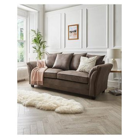 Very Home Dury Leather Look 3 Seater Sofa - Fsc&Reg Certified