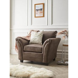 Very Home Dury Leather Look Armchair - Fsc&Reg Certified