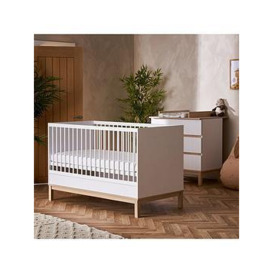 Obaby Astrid 2 Piece Nursery Furniture Set - White, White