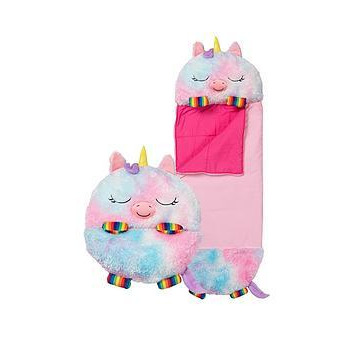 Happy Nappers Rainbow Unicorn Sleeping Bag - Medium, Rainbow