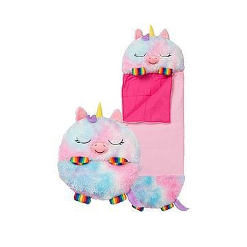 Happy Nappers Rainbow Unicorn Sleeping Bag - Large, Rainbow
