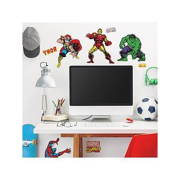 Fine Decor Marvel Classic Peel and Stick Wall Decal Set, One Colour