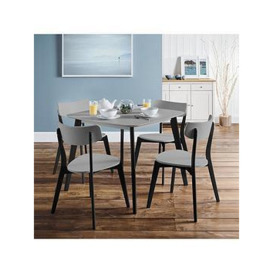 Julian Bowen Casa 90 Cm Dining Table - Grey