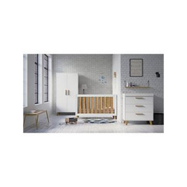 Little Acorns Siriani Scandi 3 Piece Furniture Roomset - White, White